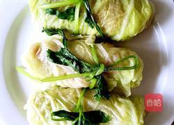 清蒸白菜卷的做法图解5