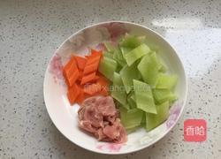 莴笋炒肉的做法图解1