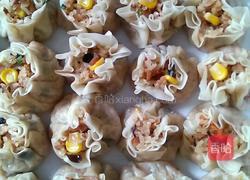 私房糯米烧卖的做法图解4