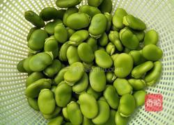 清炒蚕豆的做法图解2
