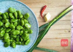 清炒蚕豆的做法图解4