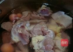 竹荪干贝鲜鸡汤的做法图解3