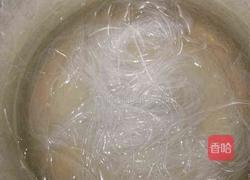 炒粉丝（蚂蚁上树）的做法图解1
