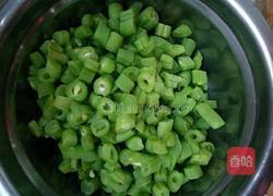 肉丁炒豆角的做法图解4