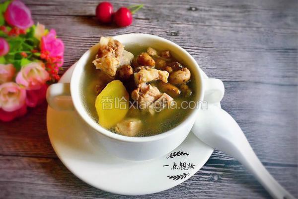 山药豆排骨汤
