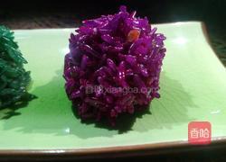 五色糯米肉团的做法图解9