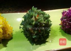 五色糯米肉团的做法图解10