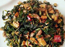 马兰头炒酱干的做法图解13