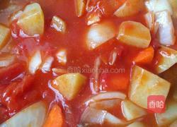 番茄牛肉的做法图解3
