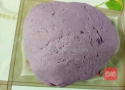 紫罗兰馒头的做法图解4