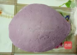紫罗兰馒头的做法图解7