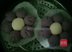 紫罗兰馒头的做法图解12