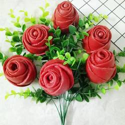 玫瑰花馒头的做法[图]