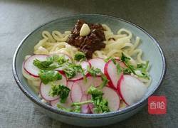 樱桃香椿炸酱面的做法图解4