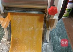 蔬菜汁炸酱面的做法图解6