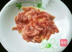 蒜苔炒肉丝的做法图解1