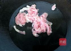 蒜苔炒肉丝的做法图解3