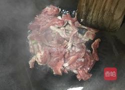 肉丝蒜苔的做法图解3