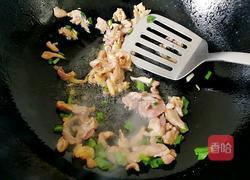 蒜苔炒肉丝的做法图解5