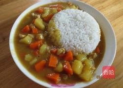 咖喱鸡肉盖浇饭的做法图解10