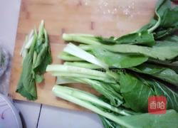 清炒菜心的做法图解3