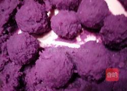 紫薯糯米滋的做法图解8