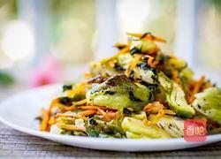 烤孢子甘蓝的做法图解6