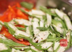 秋葵炒牛肉丝的做法图解6