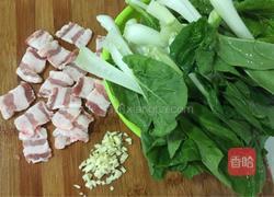 农家小白菜的做法图解2