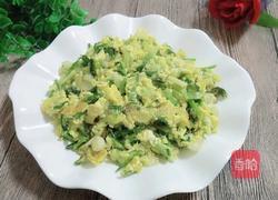 小蒜炒鸡蛋的做法图解9