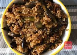 茄子炒饭的做法图解8
