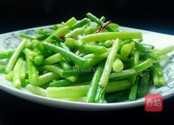 爆炒蒜苔的做法图解5