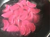 香菇猪肉馅火龙果饺子