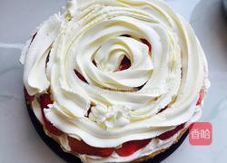 草莓裸蛋糕(8寸)的做法图解9