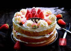 草莓裸蛋糕(8寸)的做法图解11