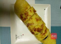 南瓜鸡蛋卷的做法图解7