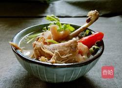 莲藕戏鸭汤的做法图解5