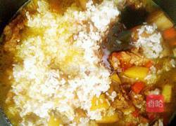 红烧肉香菇胡萝卜焖饭的做法图解8