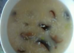 香菇肉丝粥