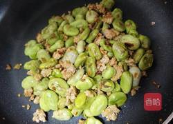 香辣肉沫蚕豆的做法图解6
