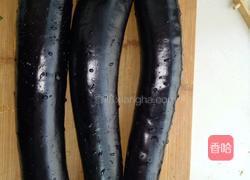 肉沫豌豆炖茄子的做法图解2
