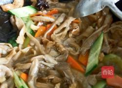 鲜蘑肉片的做法图解14