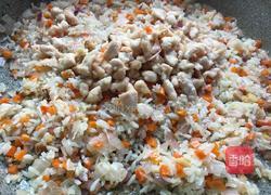 咸鱼鸡粒炒饭的做法图解11