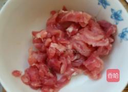 长豆角炒肉末菠菜鸡蛋汤的做法图解8