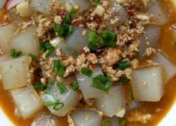 肉末凉粉