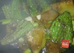 香煎苦瓜的做法图解4