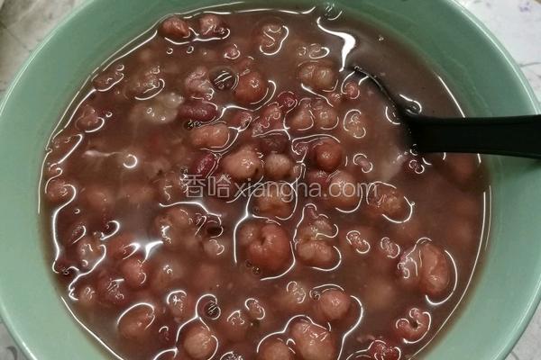 红豆薏米糖水粥