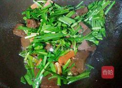 韭菜毛血旺的做法图解7