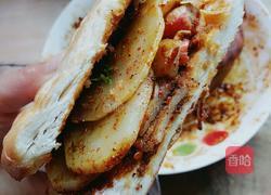 家庭版油炸馍的做法图解8