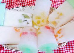 酸奶水果冰棒